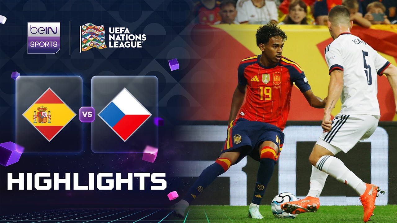 Spain v Czechia | UEFA Nations League | Match Highlights