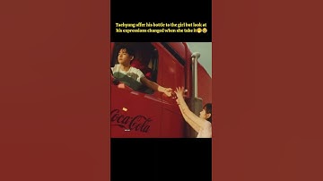 The way Taehyung expressions changed when girl stole his bottle🤫🤭#taehyung #youtubeshorts #trending