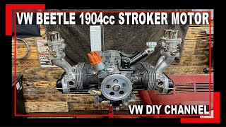 VW BEETLE 1904cc STROKER MOTOR - Lets Check It Out - VW Bug - Vw Baja Bug - Dual 40 IDF Carbs