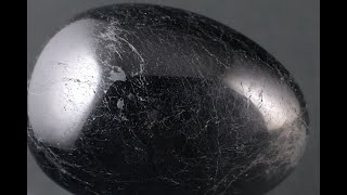 ブラックトルマリン 原石 磨き 125g｜天然石 原石 通販キラリ石