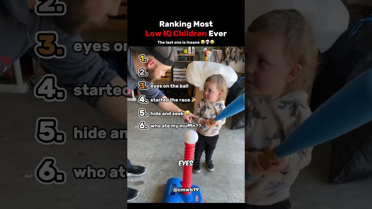 Ranking The Top 6 Lowest IQ Children Ever
