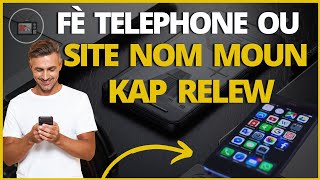 Òman Pou Fè Telephone Ou Site Nom Moun Kap Relew 