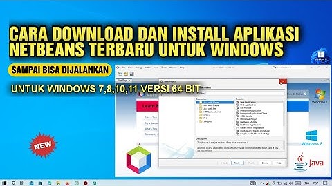 Cara Download dan Install Netbeans Beserta JDK Versi Terbaru Di Windows 10/11 Versi 64 Bit