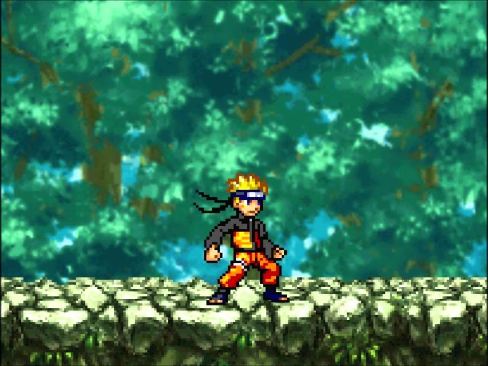 Random Sprite battles: Goku vs Naruto - YouTube.