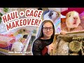 Guinea pig haul  cage makeover 