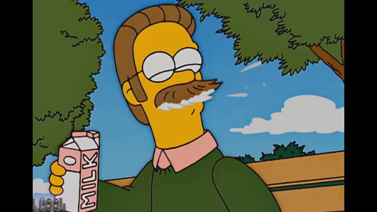 The Simpson- Ned Flanders Self-Excited Minutes ! - YouTube