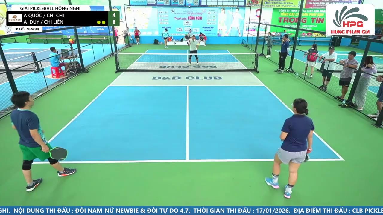 GIẢI PICKLEBALL THIỆN NGUYỆN TẾT YÊU THƯƠNG.TRANH CÚP HỒNG NGHI.