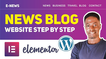 How To Make a Blog or News Website with Elementor Pro  2020