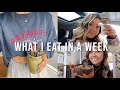 what i eat in a week | vegan college student, healthy and easy meals