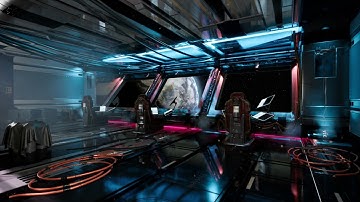 Spaceship Bridge Ambience. Sci-Fi Ambiance for Sleep, Study, Relaxation