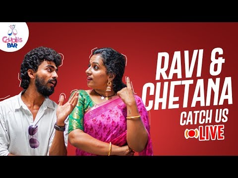 Couple's Bar | Chetana Uttej and Ravi Raj LIVE Chat with Frustrated Woman Sunaina |Telugu Web Series