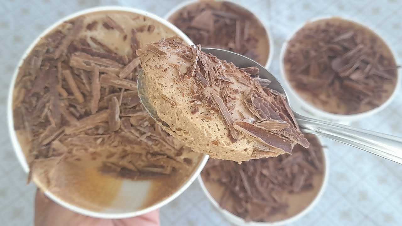 Receita de sorvete de maria mole e ganache cremoso