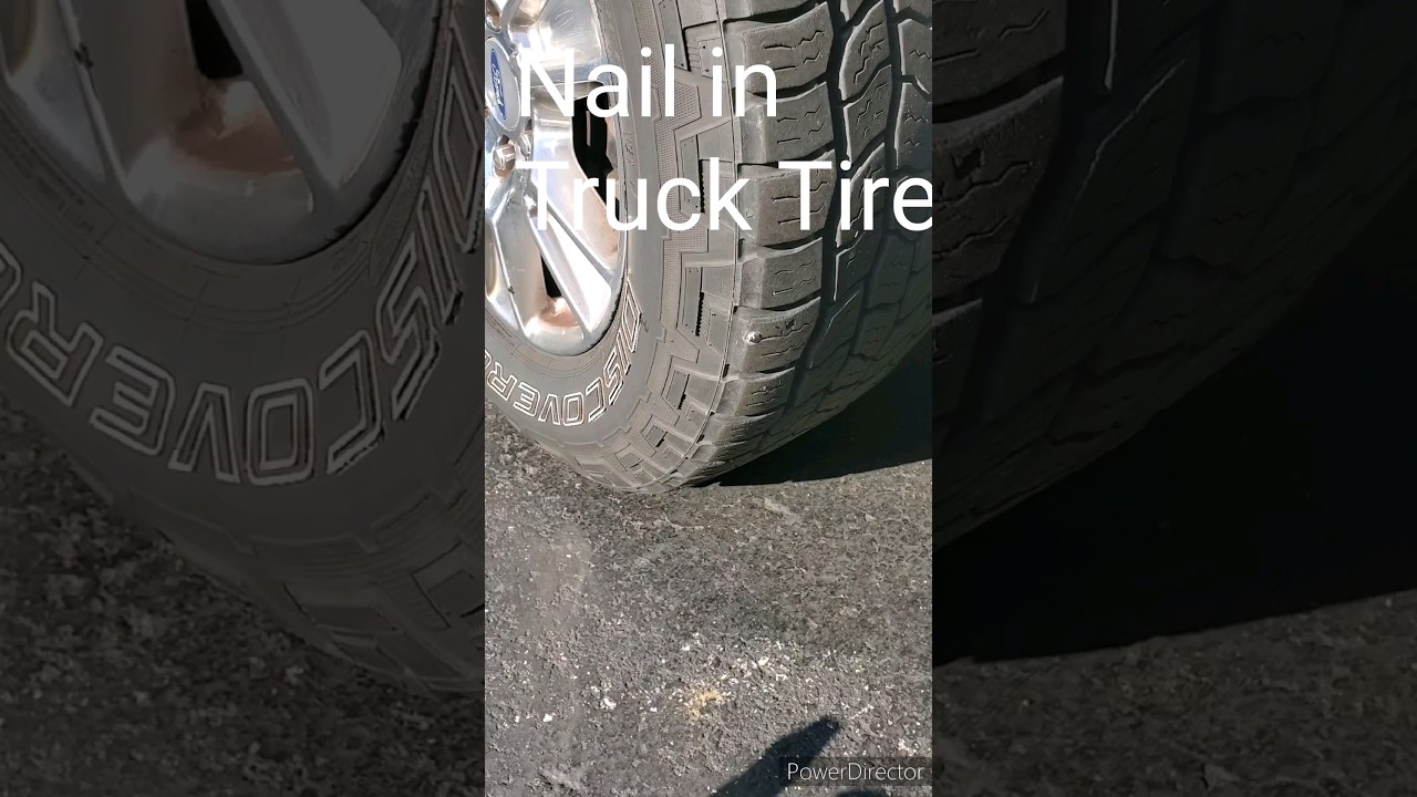 Nail in run flat tire? | Alfa Romeo Giulia Forum