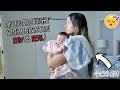 REALISTIC NIGHT WITH A NEWBORN | 6 WEEK OLD BABY |