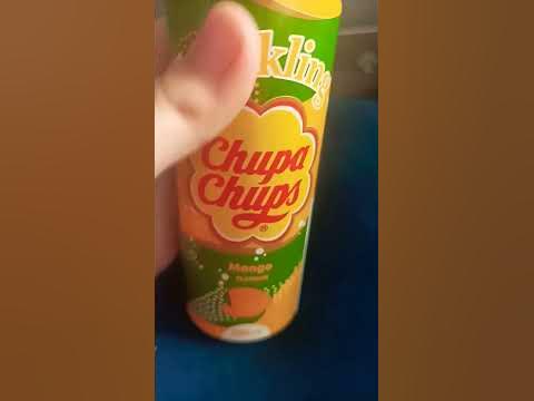 Trying the *NEW* Sparkling Chupa Chupa Mango flavour - YouTube