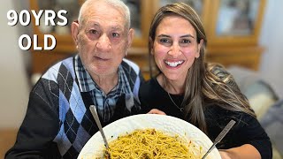 Cooking with Nonno (Sicilian Pesto)