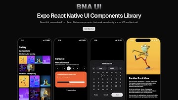 Expo React Native UI Components Library