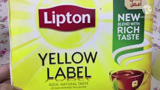 LIPTON YELLOW TEA | 6 TEAS TO HELP YOU LOSE  WEIGHT TEA GOOD FOR YOU HEALHT BENEFITS CLEANSING