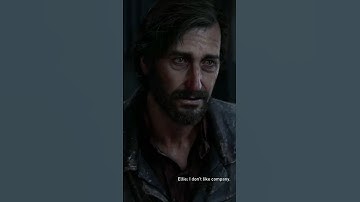 The Moment When David Creeps On Ellie - The Last Of Us Part 1 Remake #shorts
