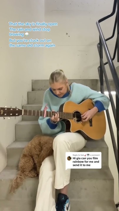 Rainbow- Kacey Musgraves 🌈 (cover by Gia Darcy) #shorts - YouTube