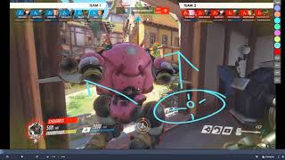 Overwatch Coaching: 3.1K Reinhardt | Playing aggressive and using space