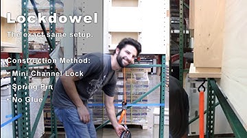 Dovetail vs Lockdowel Drawer Box Strength Test