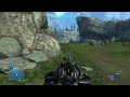 Halo reach wraith launched cross map  lightspeed glitch  flying wraith