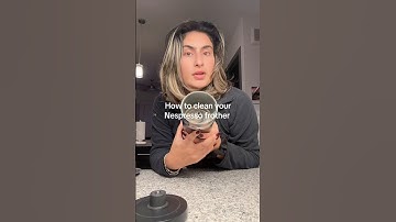 How to clean your Nespresso Frother #nespresso #nespressomachine #nespressofrother