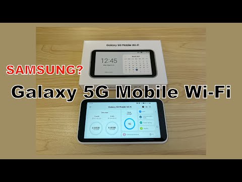 Samsung Galaxy 5G Mobile WiFi - YouTube