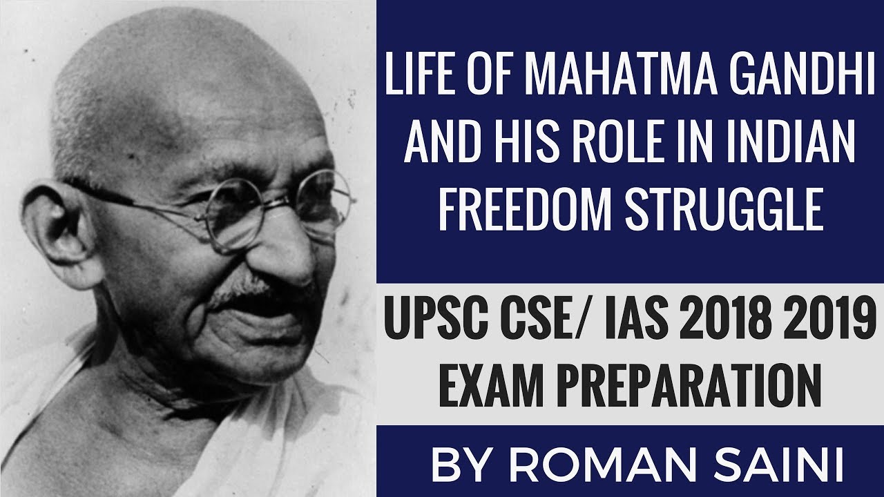 essay on mahatma gandhi freedom struggle