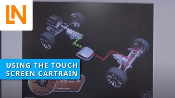 Using the Touch Screen of our CarTrain Training System