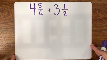 Adding and Subtracting Mixed Numbers