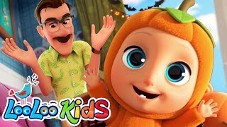 spooky peek a boo johny johny yes papa halloween songs for kids baby shark learn colors