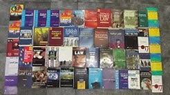 Collection of 50 Top-Class Law Books For Sale (Worth Over £850 New RRP) For Just £95.00 
