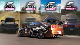 History of Nissan Skyline R34 GTR in Forza Horizon Games