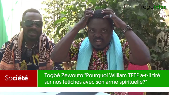 Togb Zewouto :"Pourquoi William TETE a-t-il tir su...