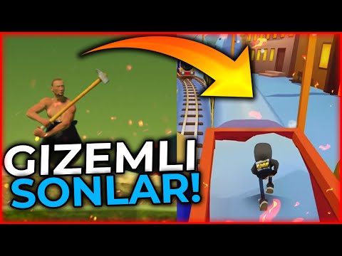 EN İLGİNÇ OYUN SONLARI!😲 - Görülmeyen 5 Oyun Sonu!