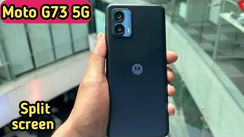 How To Enable Split Screen In Moto G73 5G, Moto G73 5G Mein Split Screen Kaise On Karen,