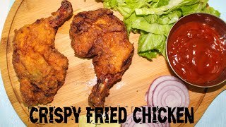 Crispy fried chicken recipe | how to make fried chicken at home | Krazy Kitchen