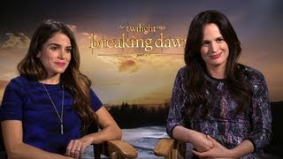 Breaking Dawn 2 Nikki Reed And Elizabeth Reaser Interview