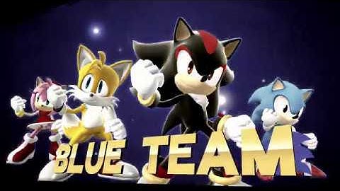 Smash Mods for Wii U:  8 Player Team Mario vs Team Sonic
