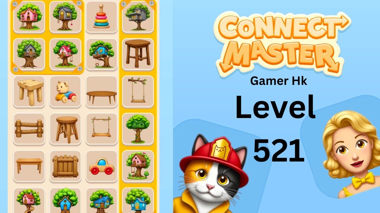 Connect Master level 521 Walkthrough Solution - YouTube