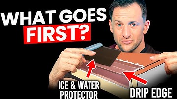 The Big Roofing Debate: Drip edge or Underlayment first?