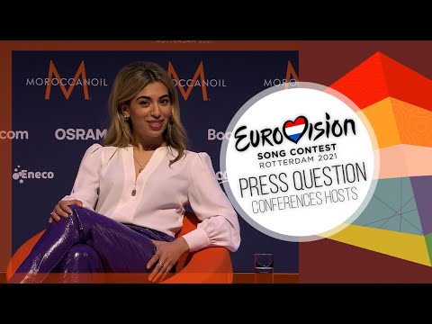 PRESS QUESTION ? Conferences Hosts (Eurovision 2021)