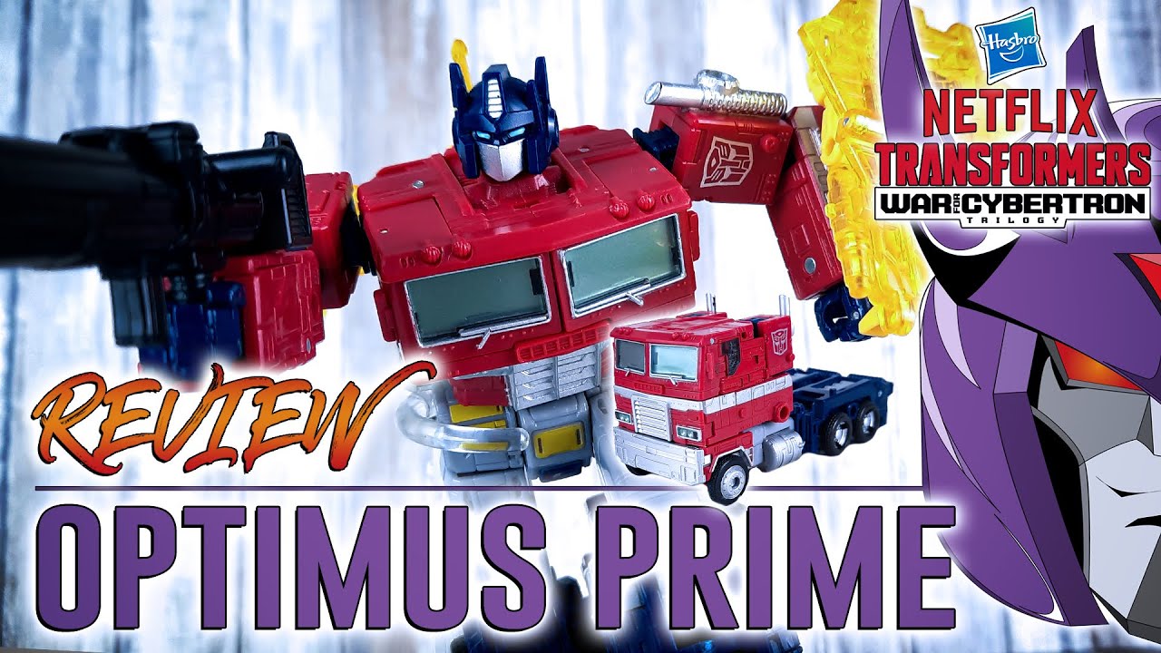 Hasbro Transformers Netflix Optimus Prime Review [War For Cybertron Trilogy](Deutsch)