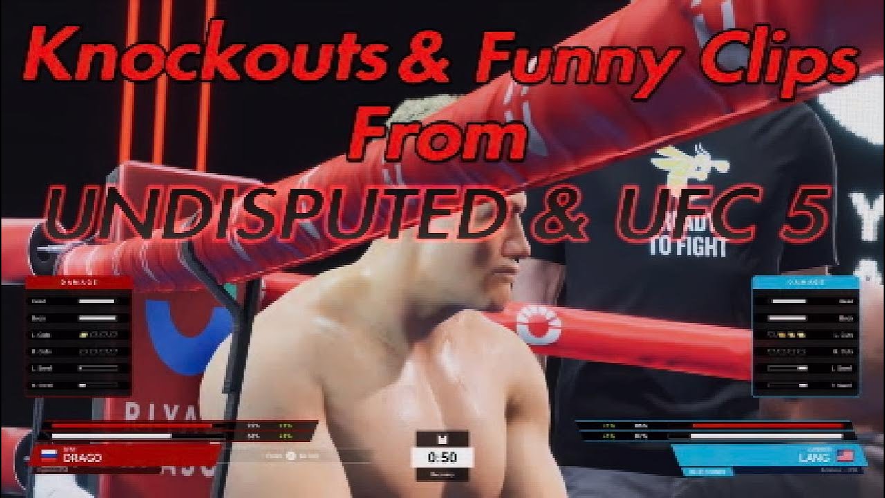 Undisputed & UFC 5 Funny Clips and Knockouts - YouTube