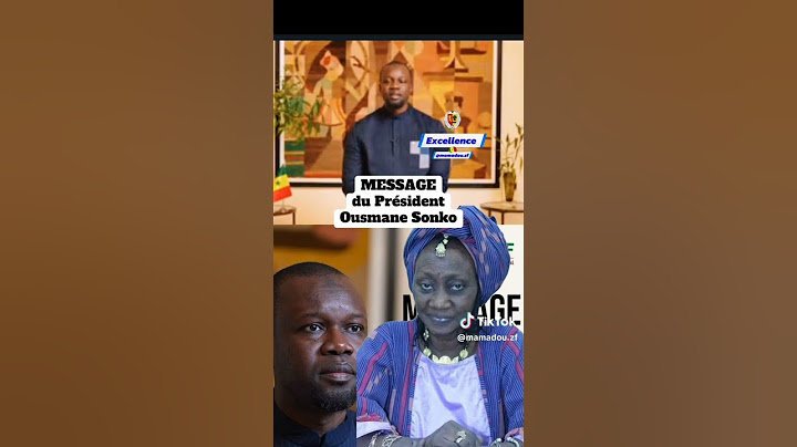 Le PM Ousmane Sonko sur la nomination de Aour bocar Ly
