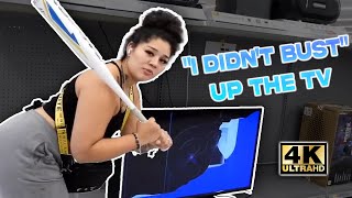 GIRL GETS ARRESTED FOR SMASHING TVS AT WALMART