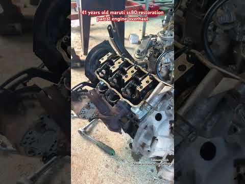 41 YEARS OLD MARUTI SS80 RESTORATION PART -2 #carrestoration #shorts #automobile
