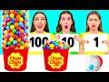 100 Слоев Еды Челлендж | Сумасшедшие Лайфхаки и Рецепты от 4Fun Challenge